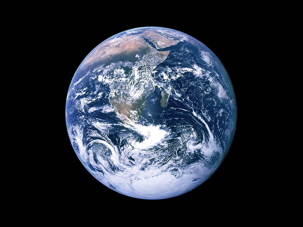 earth from space